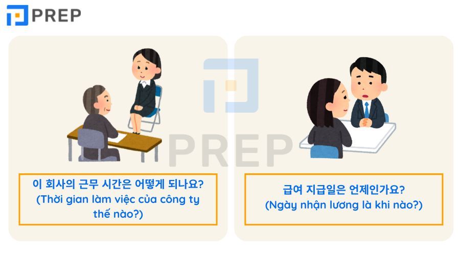 Hội thoại phỏng vấn xin việc bằng tiếng Hàn