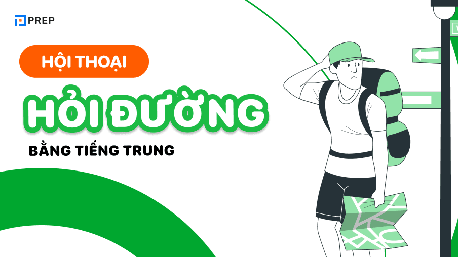 hội thoại hỏi đường bằng tiếng trung