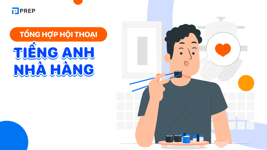 hội thoại tiếng anh nhà hàng