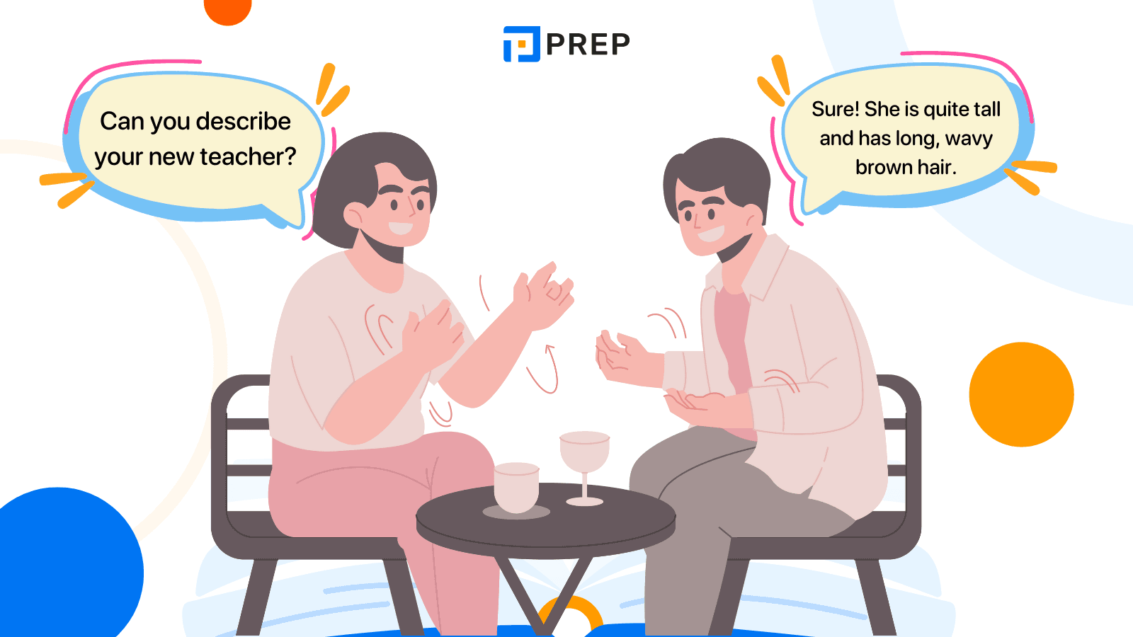 hội thoại tiếng Anh về miêu tả người