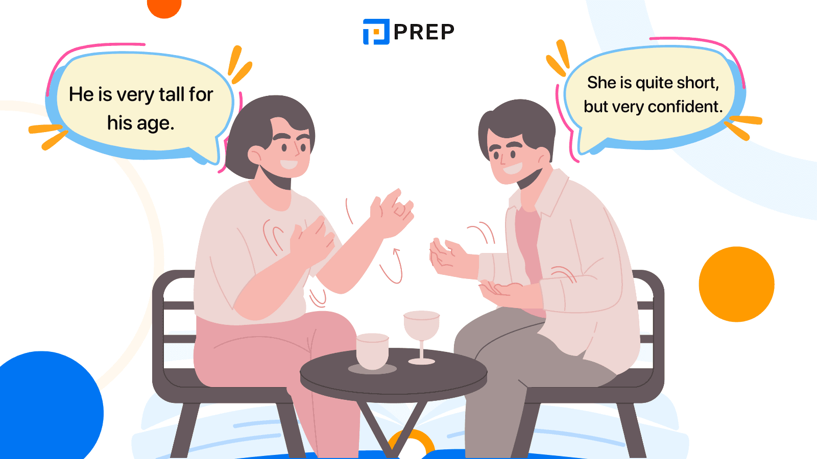 hội thoại tiếng Anh về miêu tả người