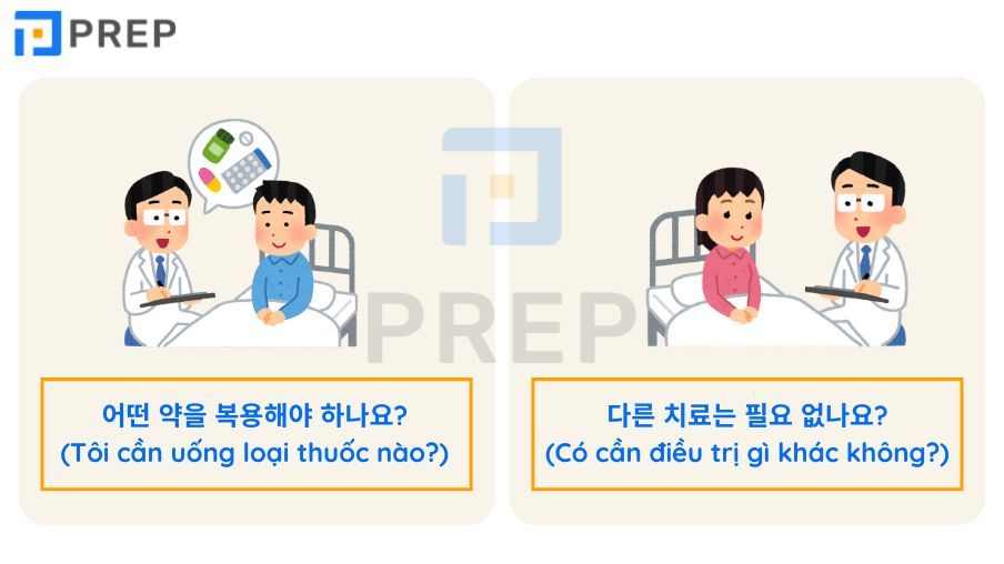 hội thoại tiếng Hàn về bệnh viện​