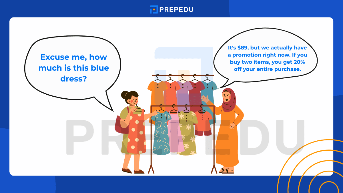 詢問與回答多少錢英文對話