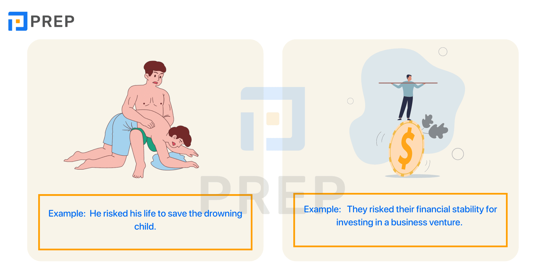 How to use Risk in English