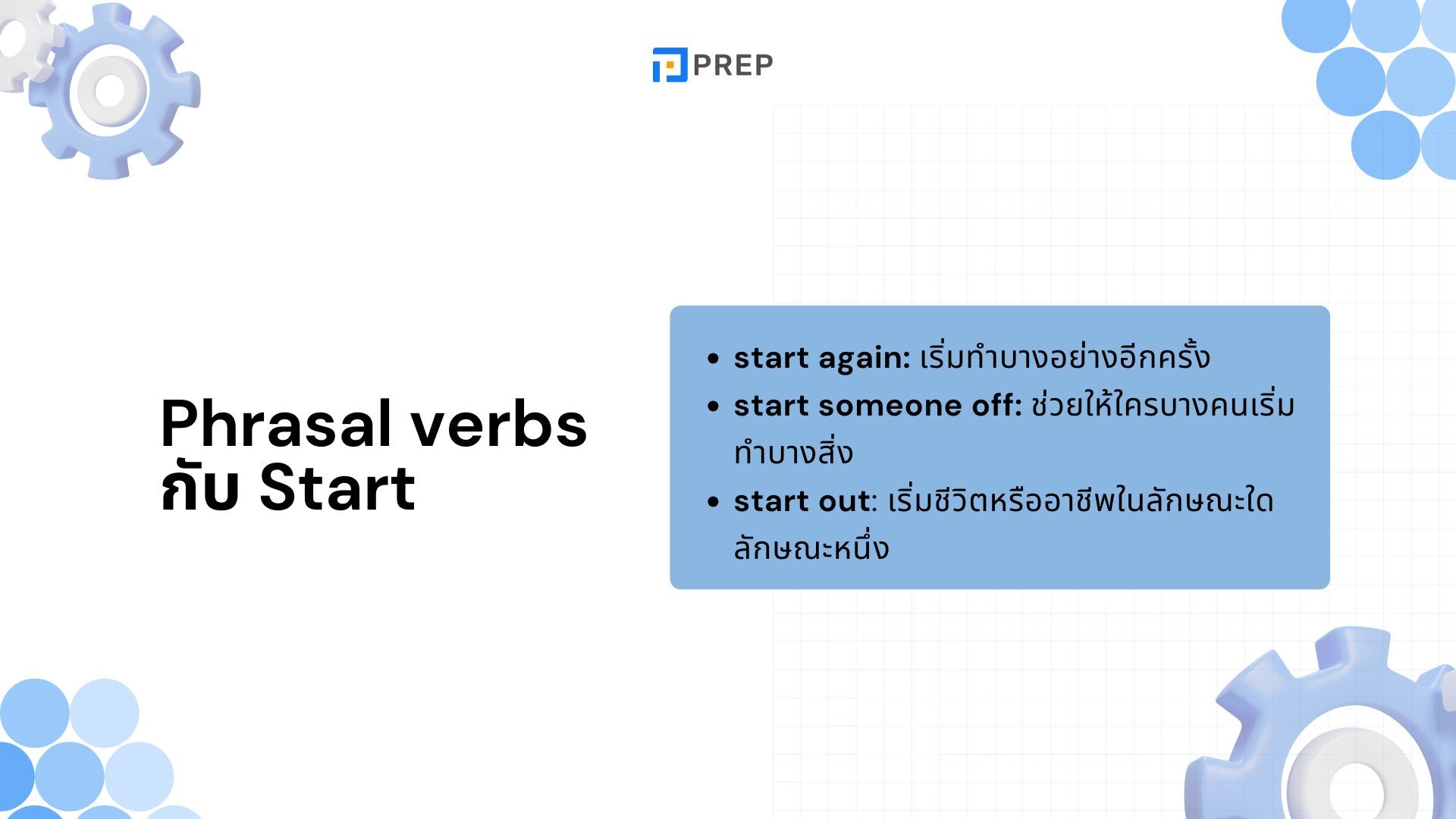 การใช้ Start ภาษาอังกฤษ - ความหมาย ตัวอย่าง และหลักไวยากรณ์