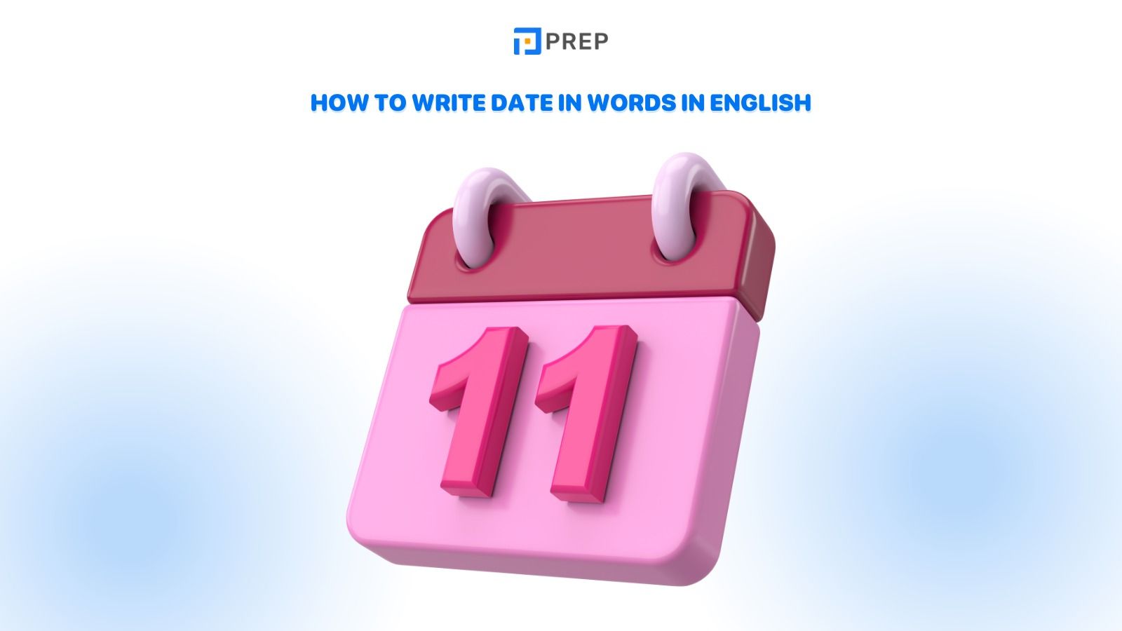 How to write date in words in English