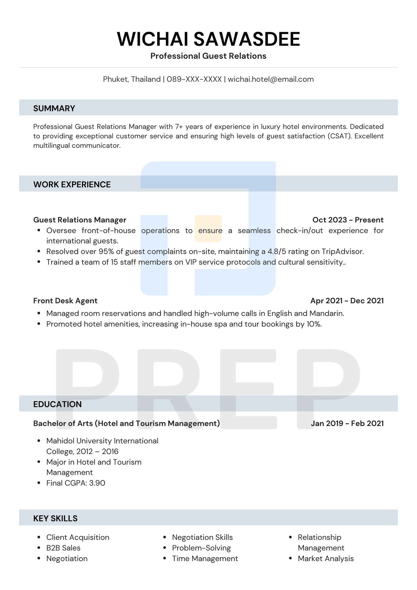 เรซูเม่ภาษาอังกฤษ เขียนยังไง? Resume ภาษาอังกฤษ