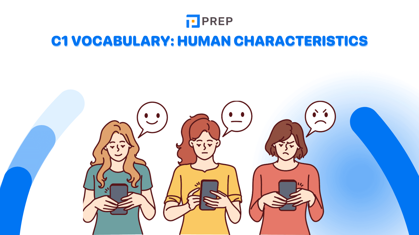 C1 vocabulary: Human characteristics