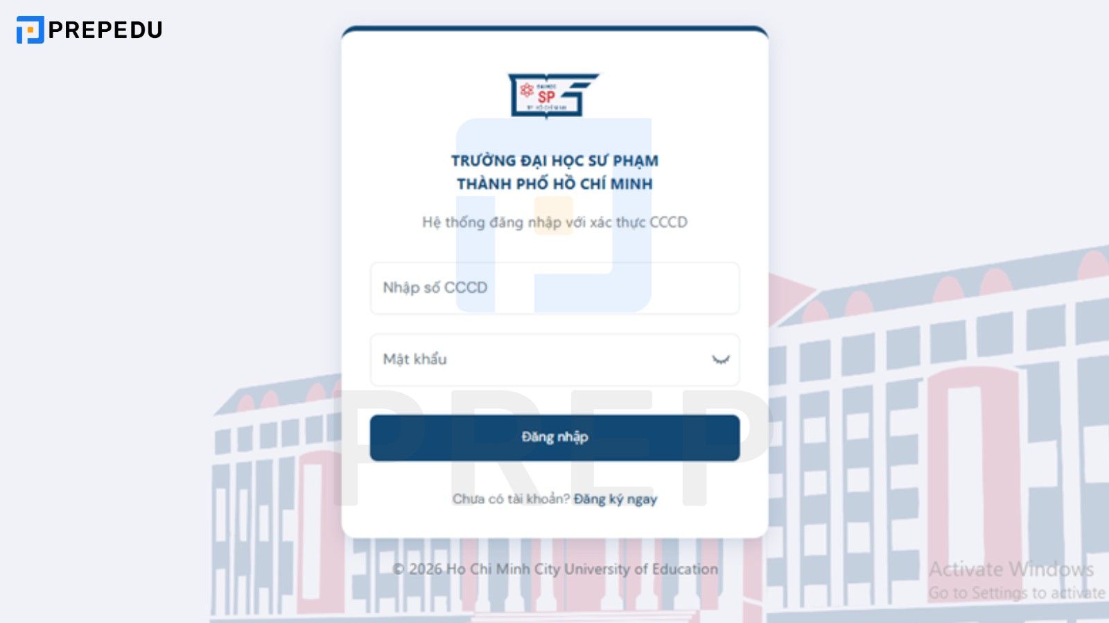 Hướng dẫn đăng ký thi Đánh giá năng lực chuyên biệt trường Đại học Sư phạm TP.HCM