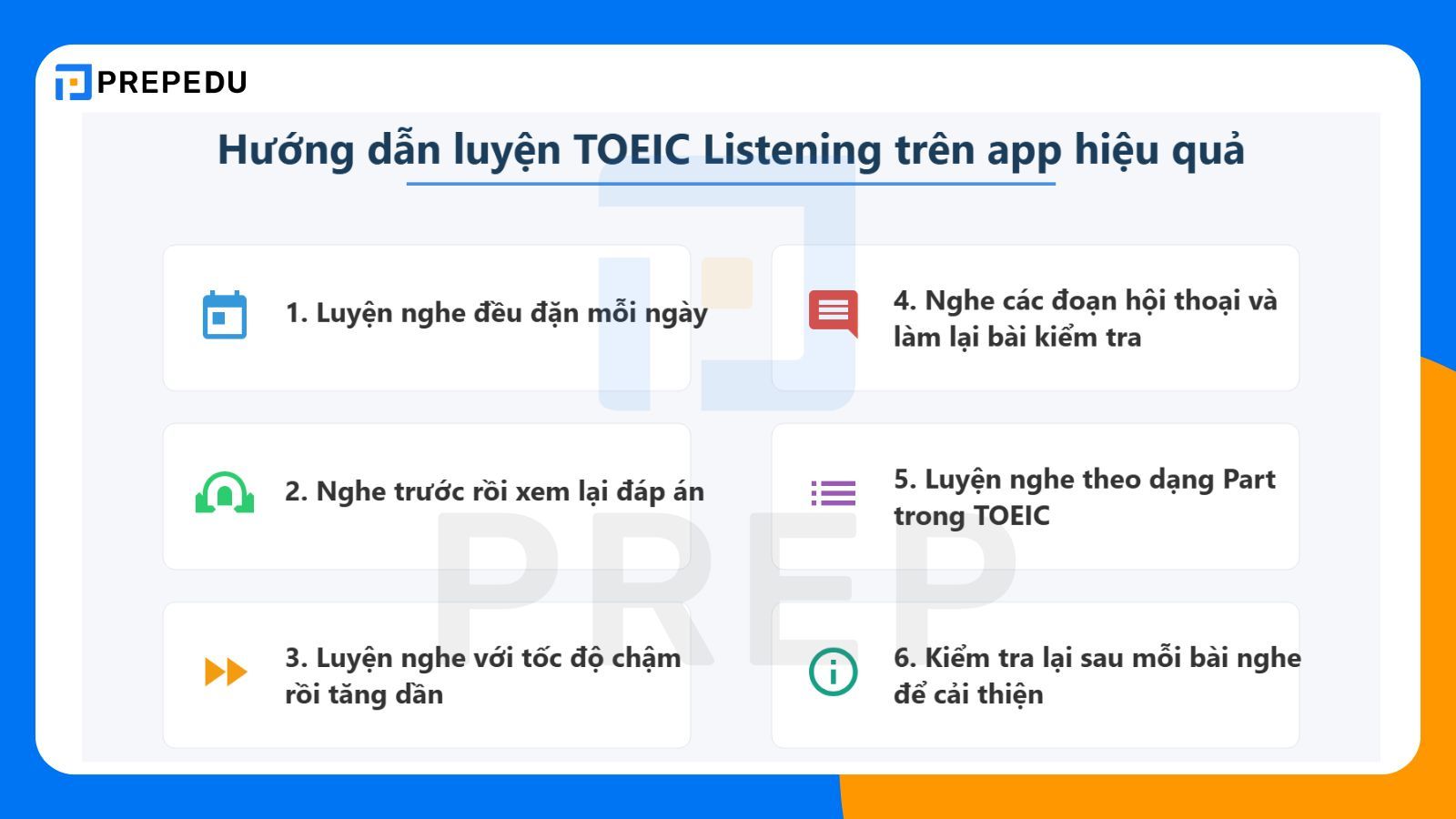 Hướng dẫn luyện TOEIC Listening trên app hiệu quả