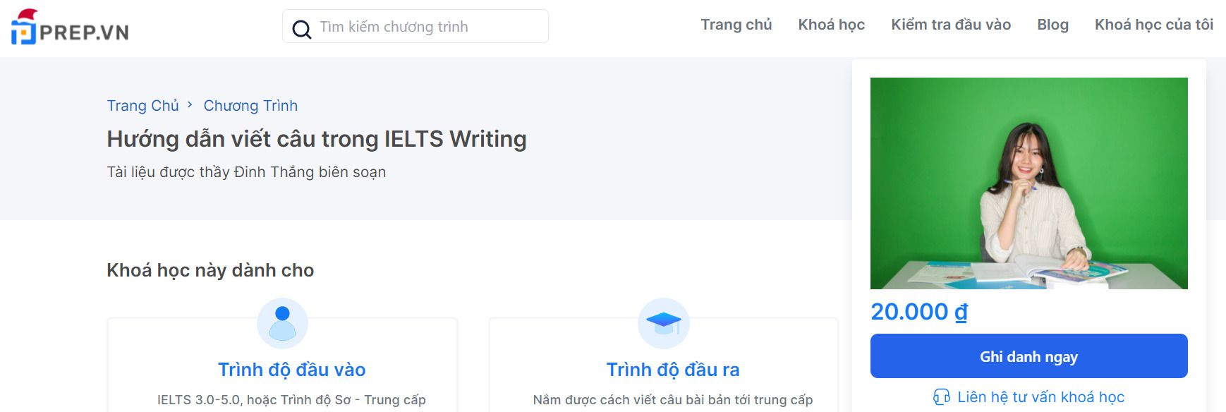 Hướng dẫn viết câu trong IELTS Writing