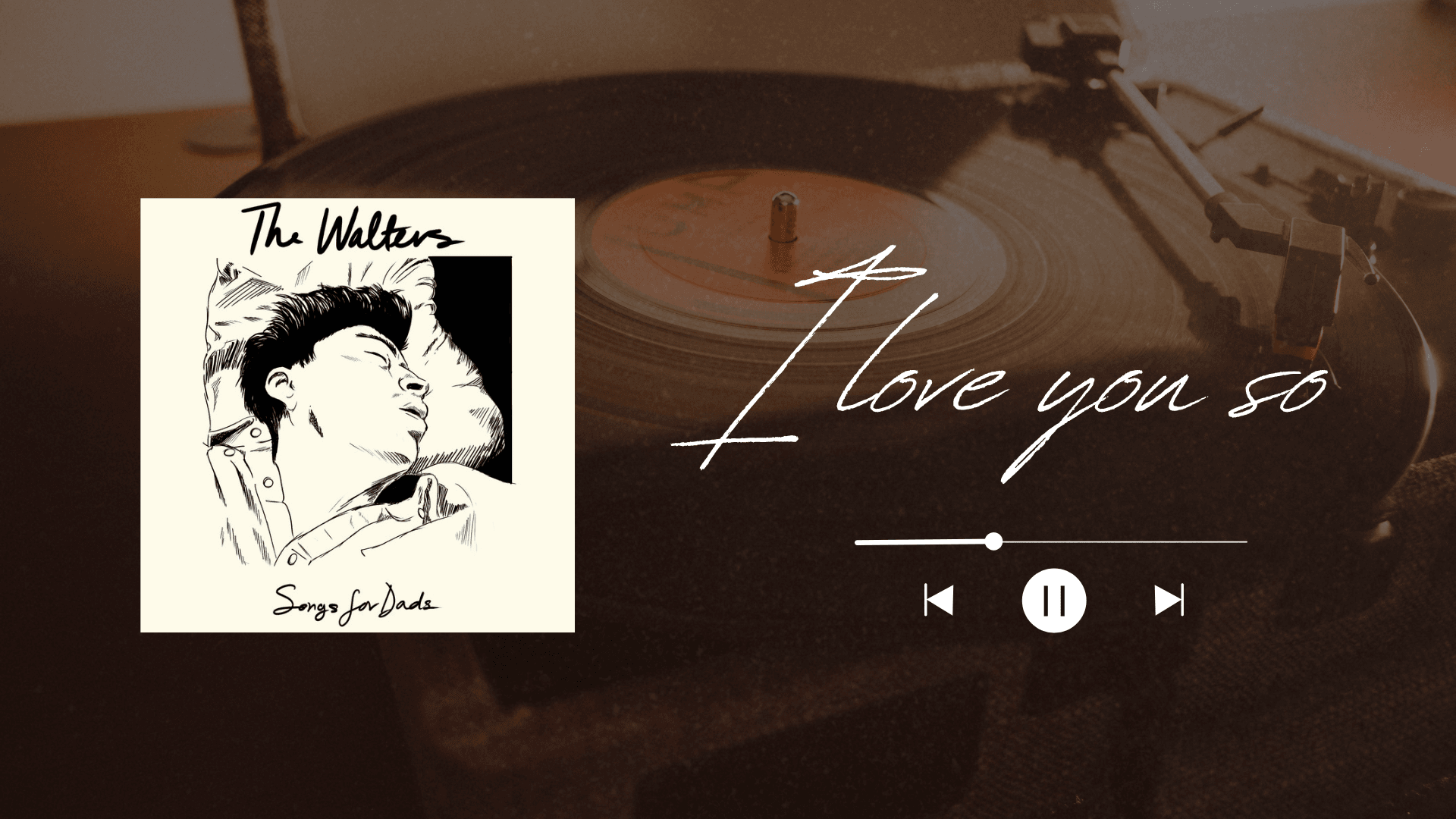 เนื้อเพลง I Love You So - The Walters แปลไทย