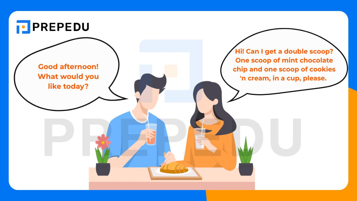 情境演練: 冰淇淋英文對話