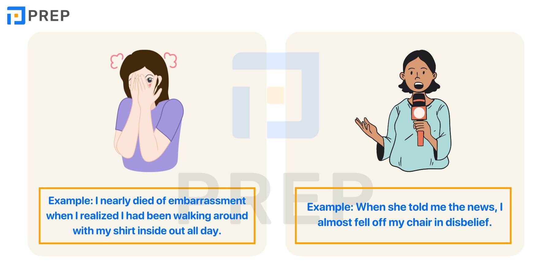 Idioms với Almost