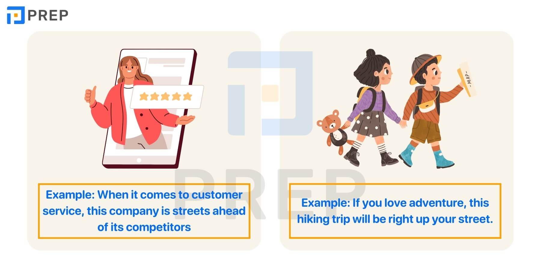 Idioms với Street