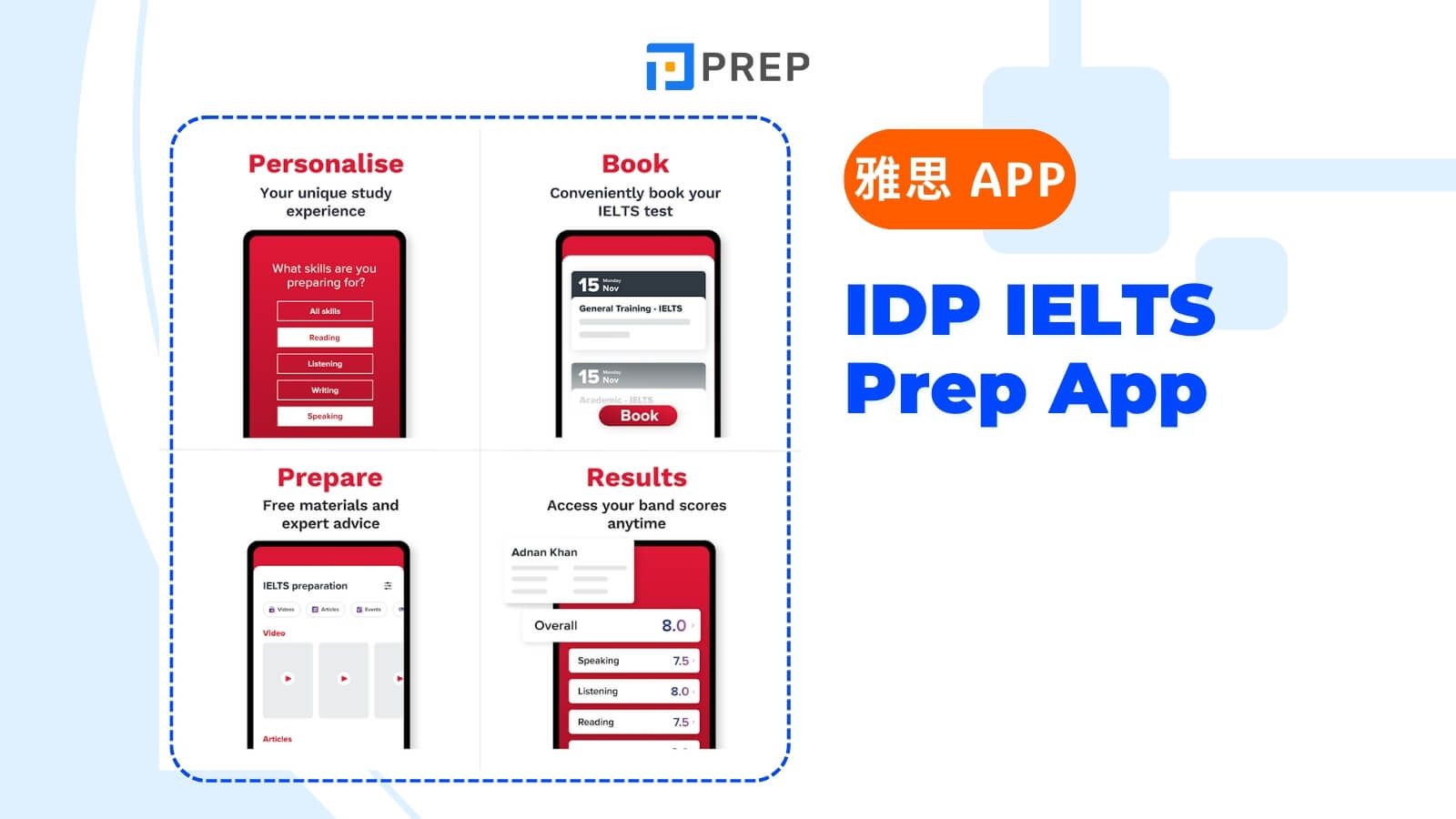 IDP IELTS Prep App
