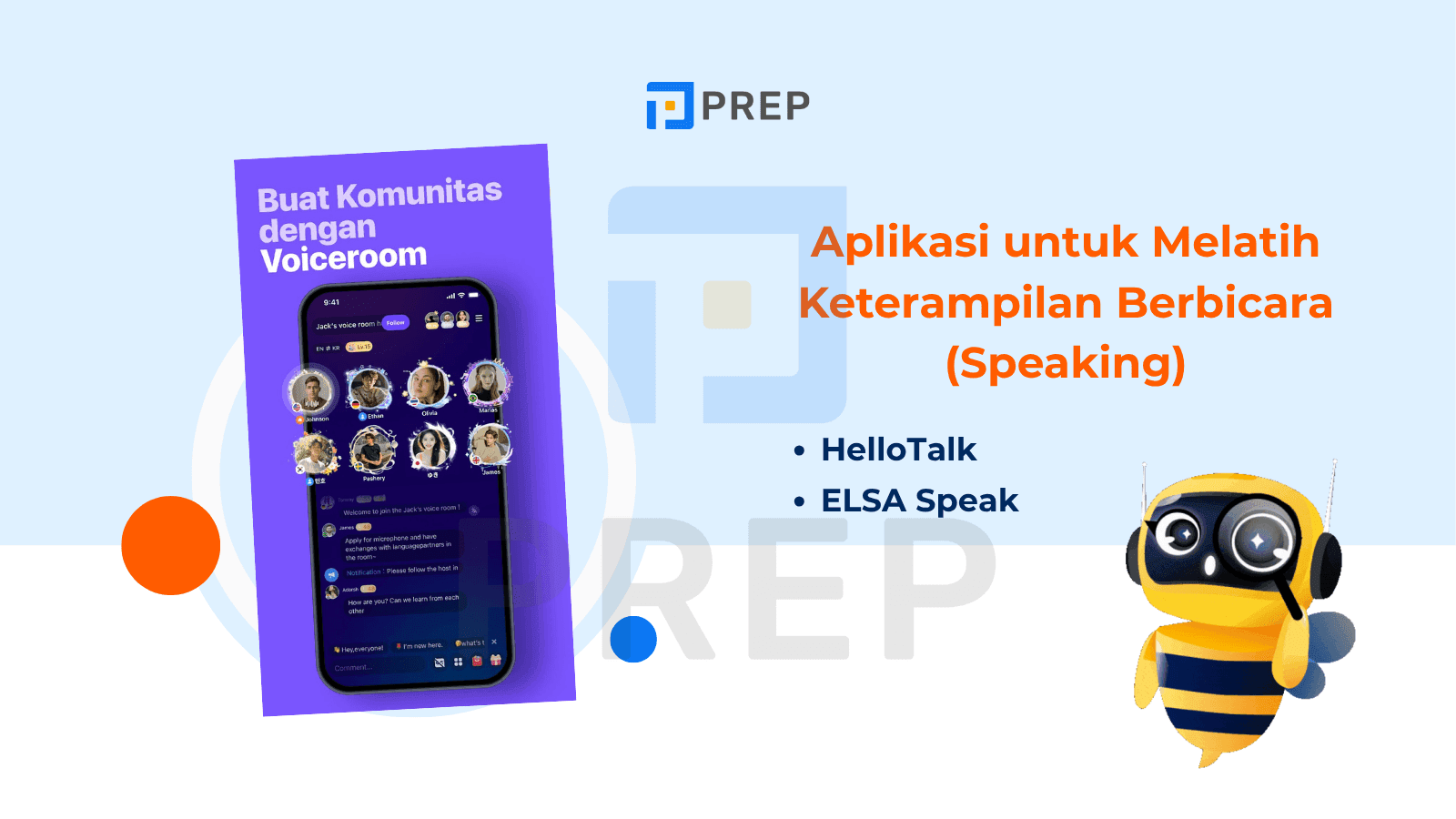 Aplikasi untuk Melatih Keterampilan Berbicara (Speaking)