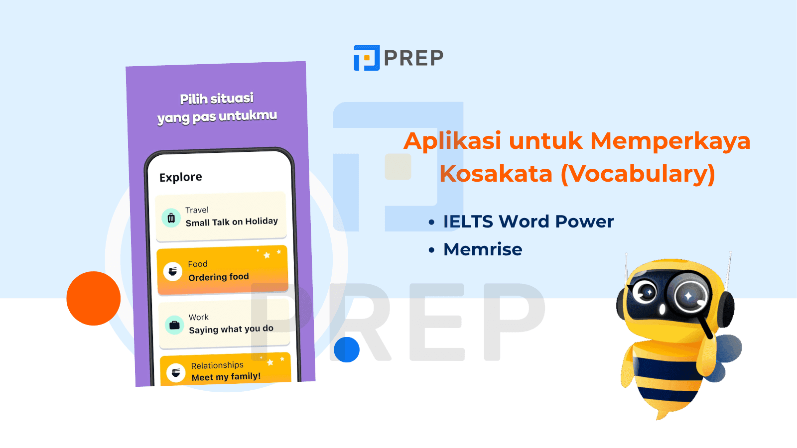 Aplikasi untuk Memperkaya Kosakata (Vocabulary)