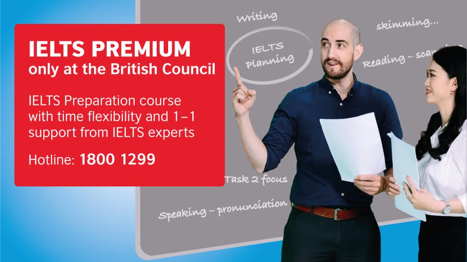 Khóa học luyện thi IELTS của British Council