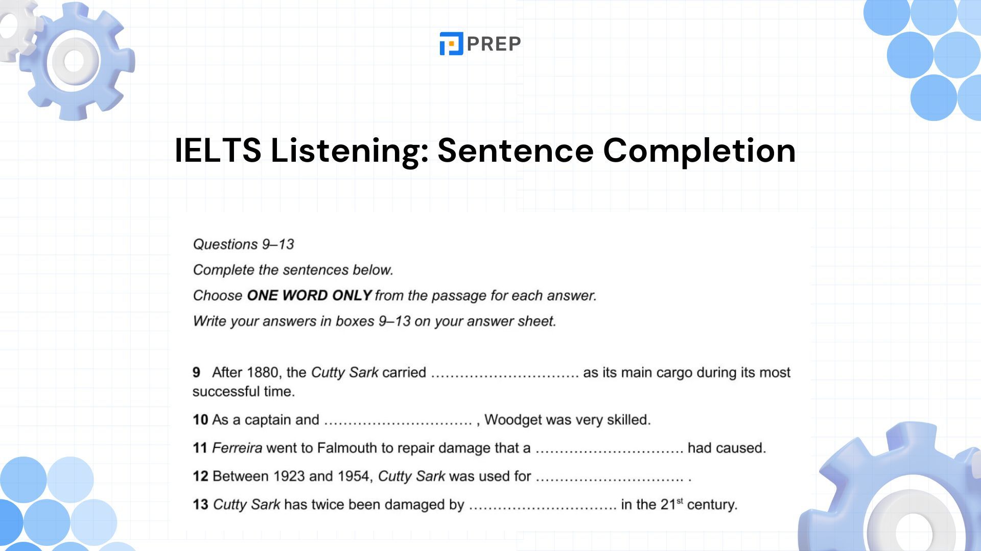 ประเภทคำถามใน IELTS Listening - เจาะลึกพร้อมเทคนิคตอบให้ได้คะแนนสูง