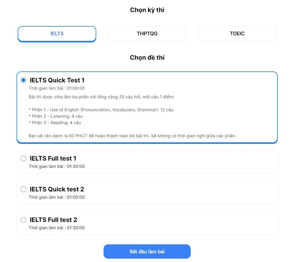 ielts online test