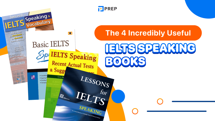 The 4 incredibly useful IELTS Speaking books you shouldn't overlook!