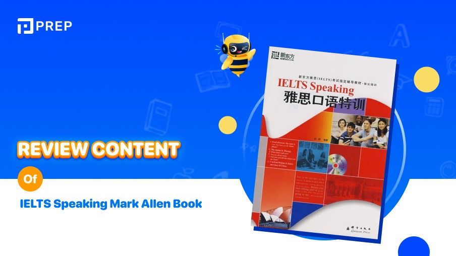 Review content of the IELTS Speaking Mark Allen book