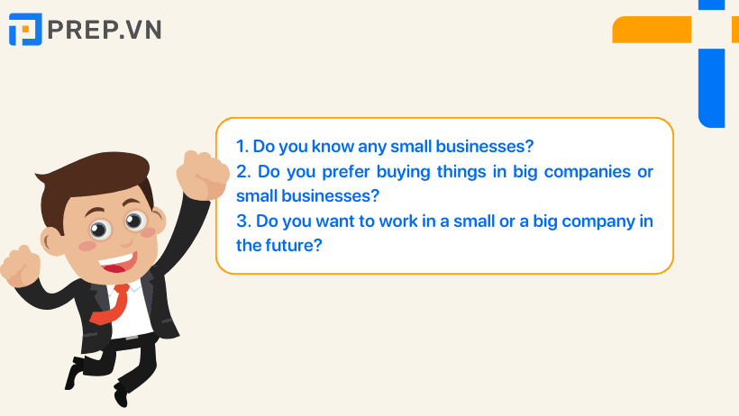 Câu trả lời mẫu chủ đề IELTS Speaking Part 1 Business