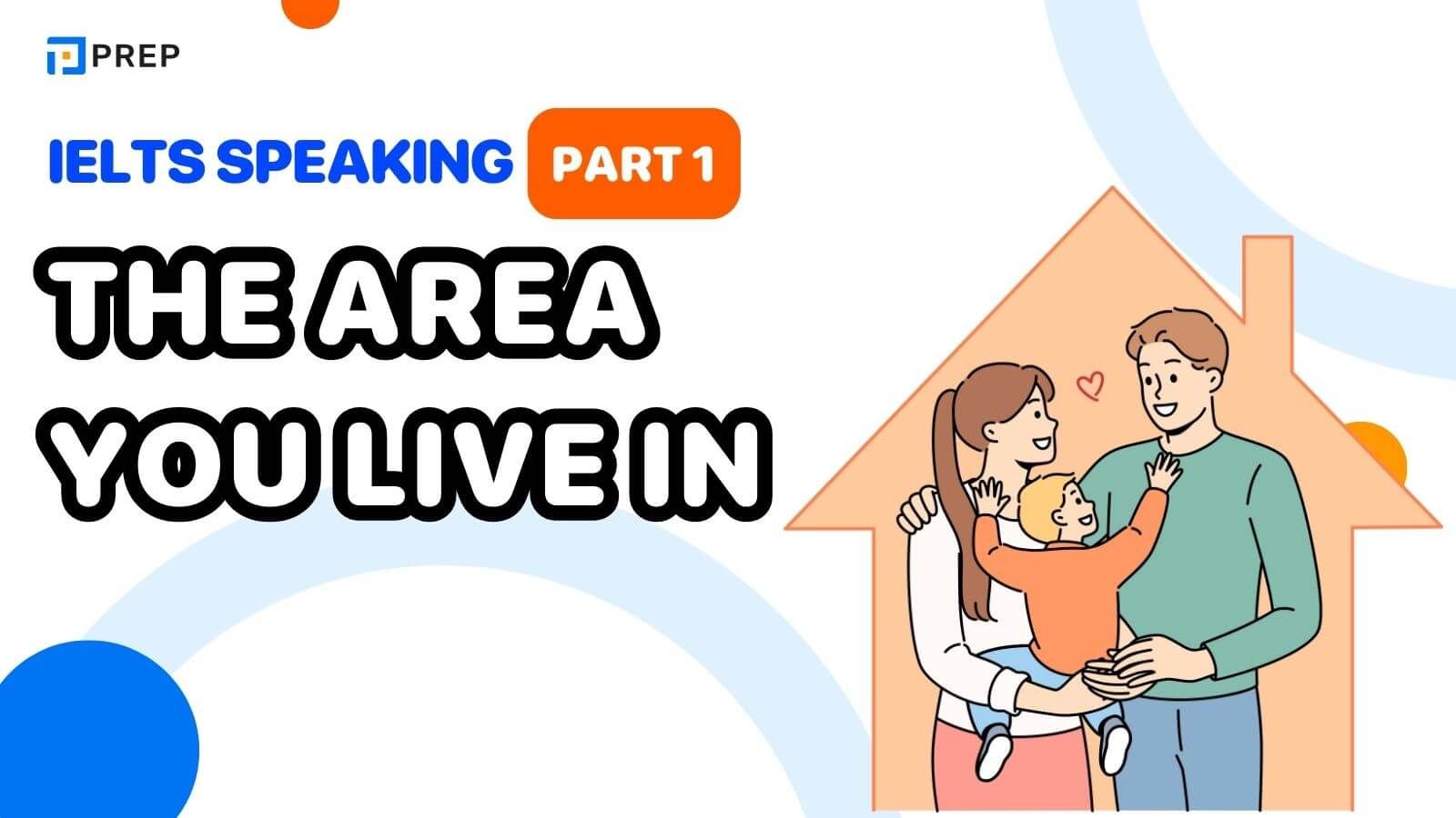 IELTS Speaking Part 1 topic The area you live in