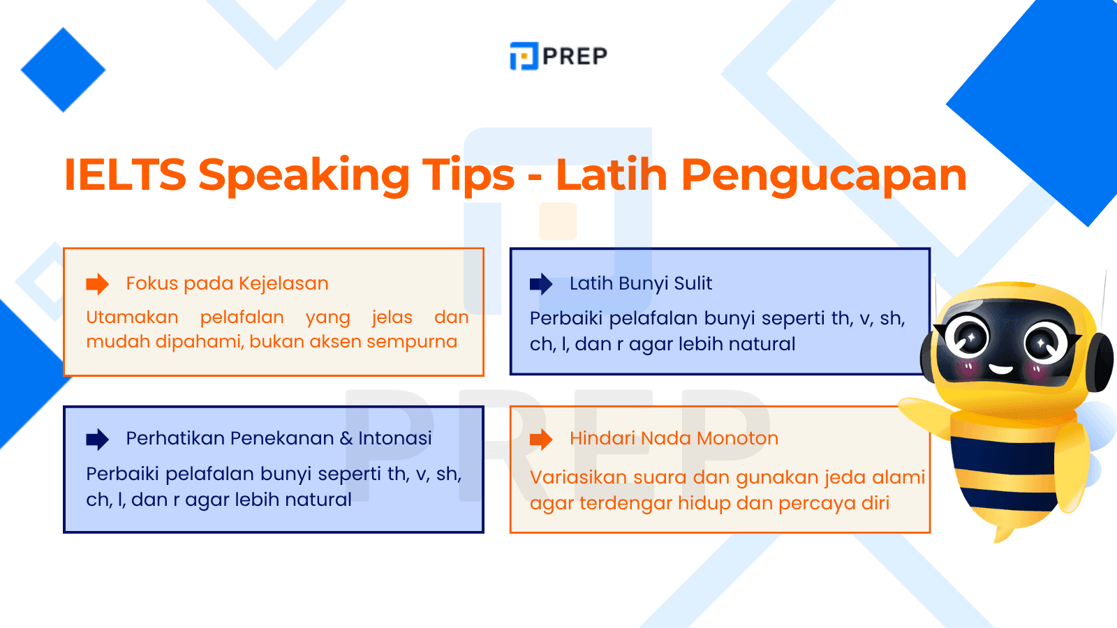 IELTS Speaking Tips - Latih Pengucapan