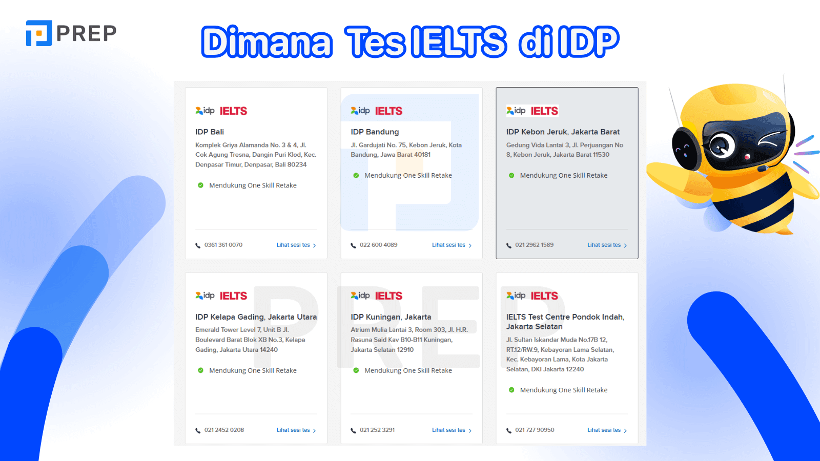 Lokasi Tes IELTS di Indonesia - IDP