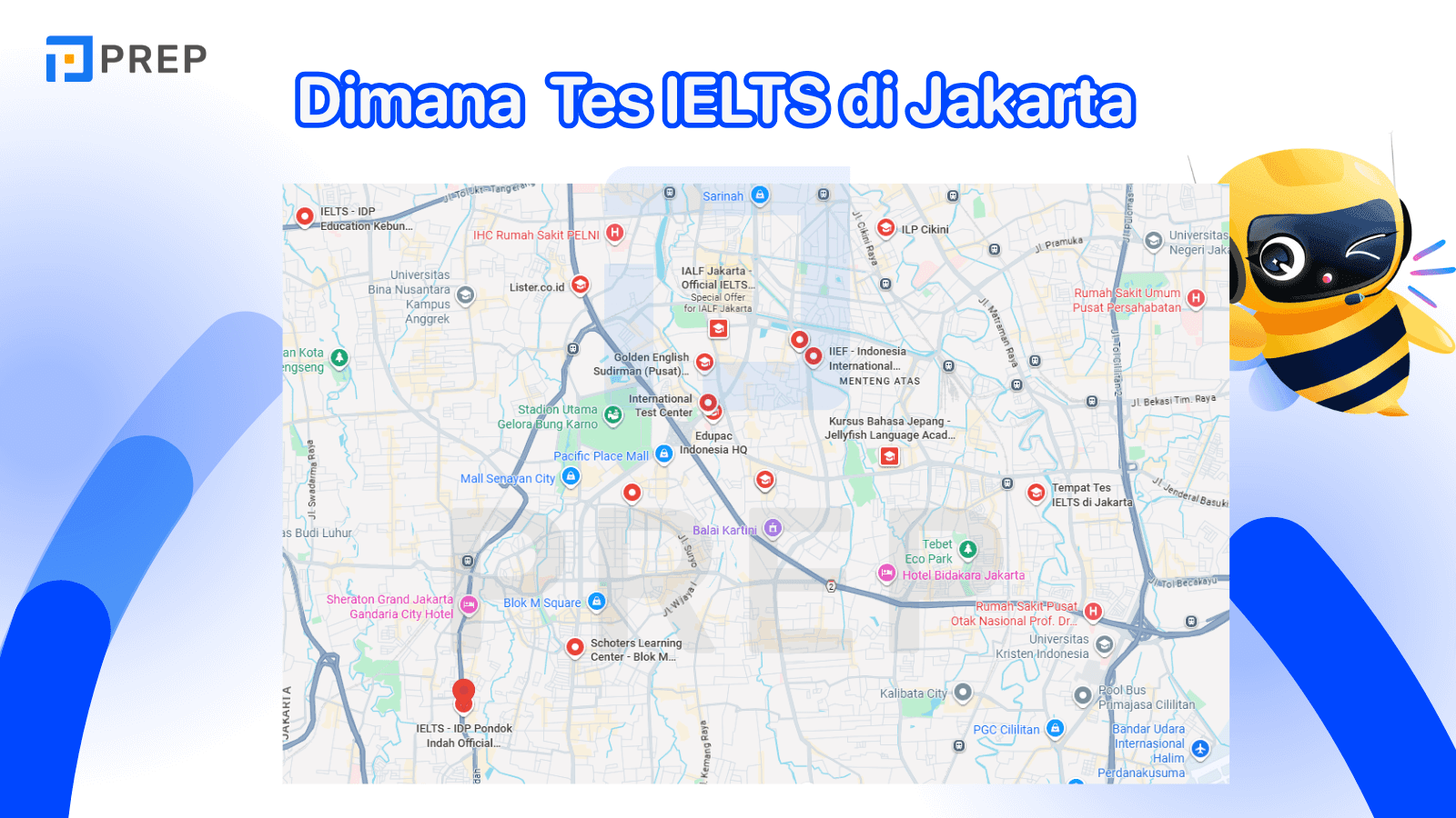 Lokasi Tes IELTS di Indonesia - Jakarta