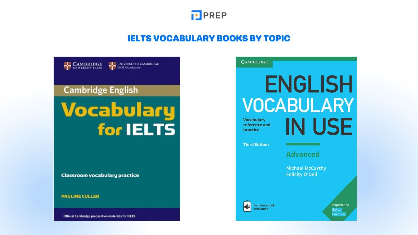 IELTS vocabulary books by topic