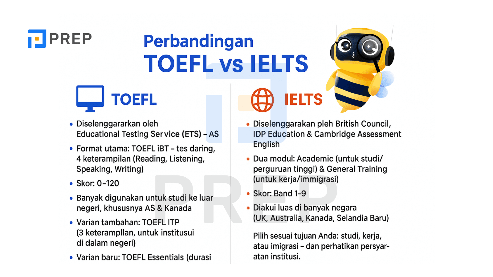 Apa Itu Beda IELTS dan TOEFL?