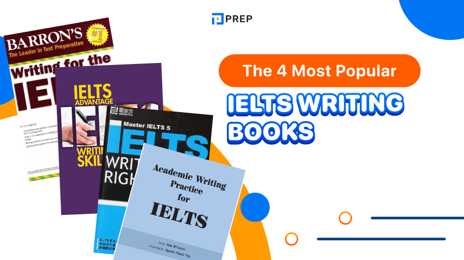 The 4 most popular IELTS Writing books