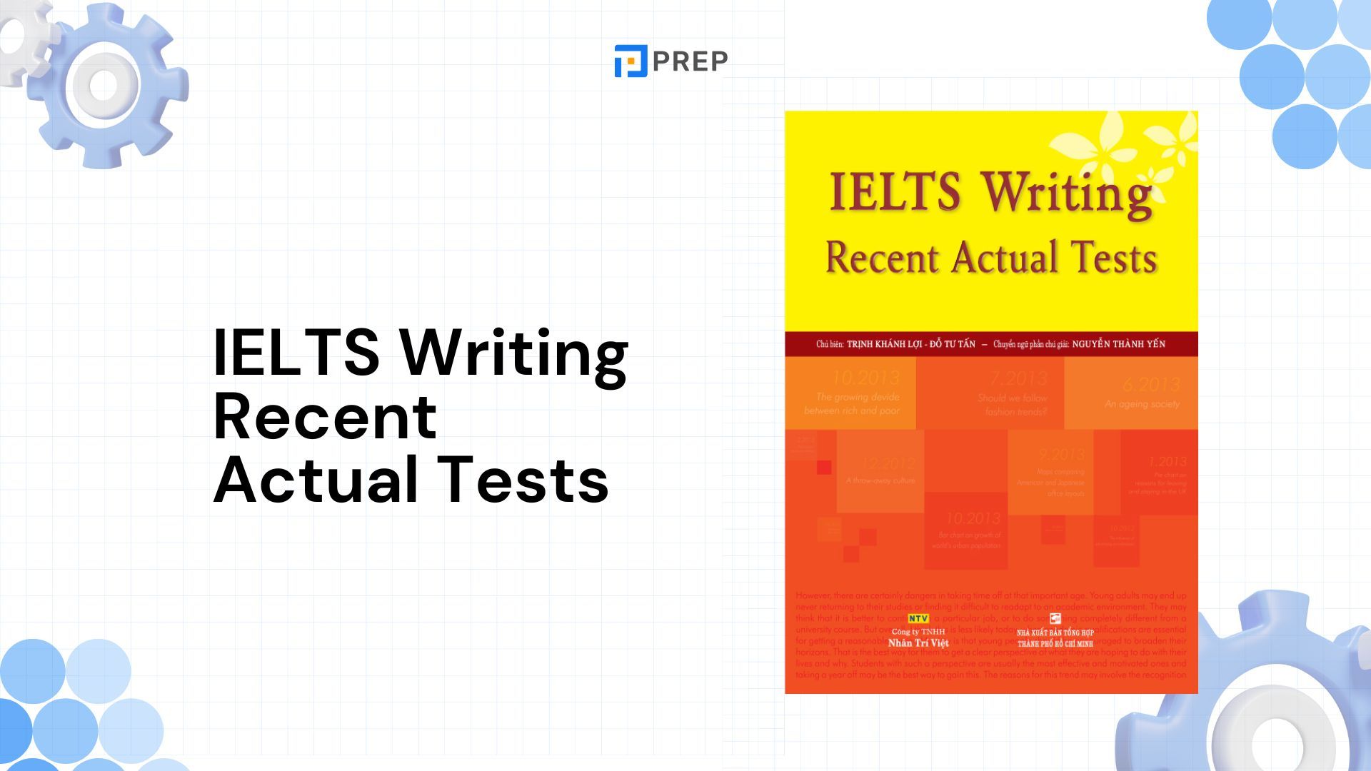 รีวิวหนังสือ IELTS Writing Recent Actual Tests - คู่มือเตรียมสอบเขียนด้วยข้อสอบจริง