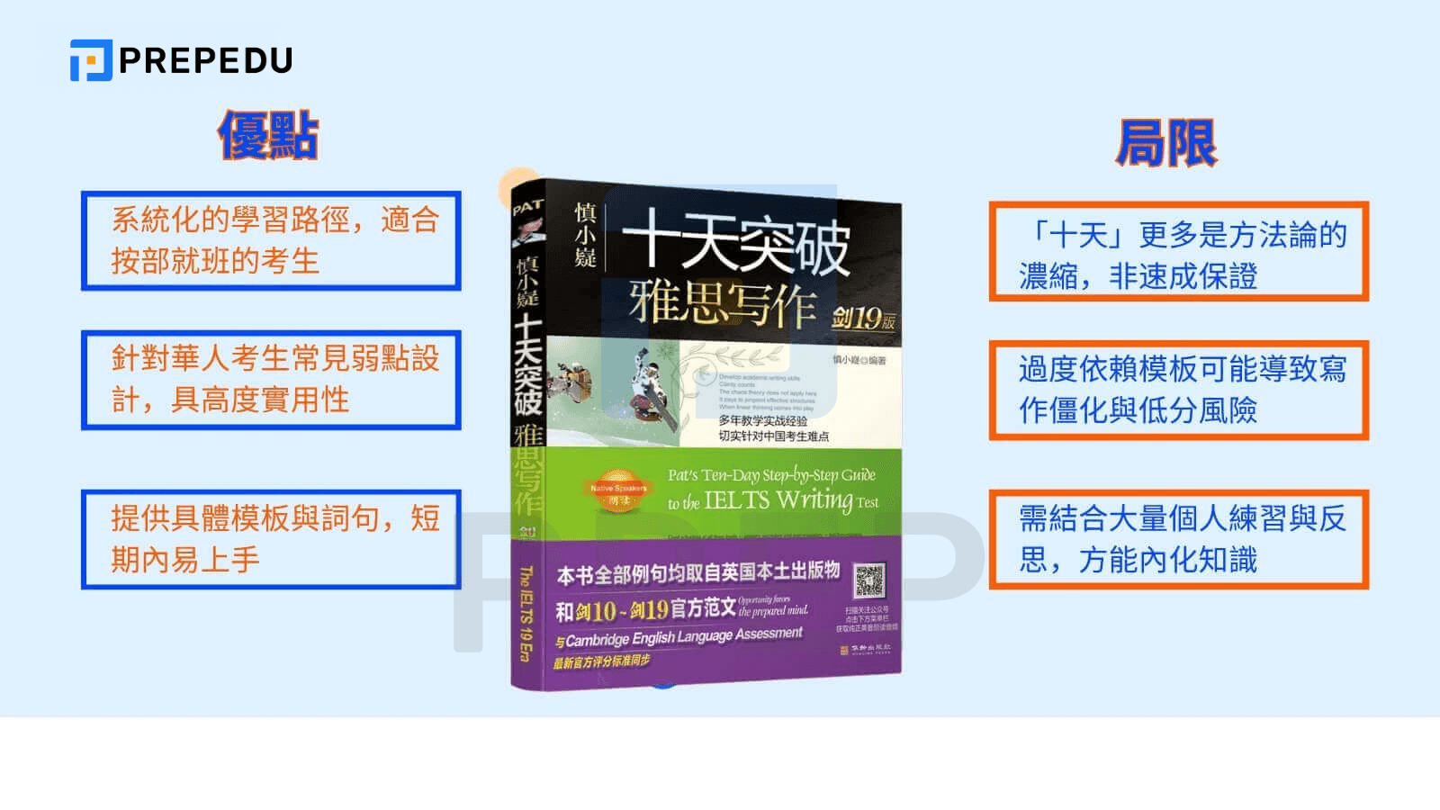 客觀評價《慎小嶷十天突破雅思寫作》