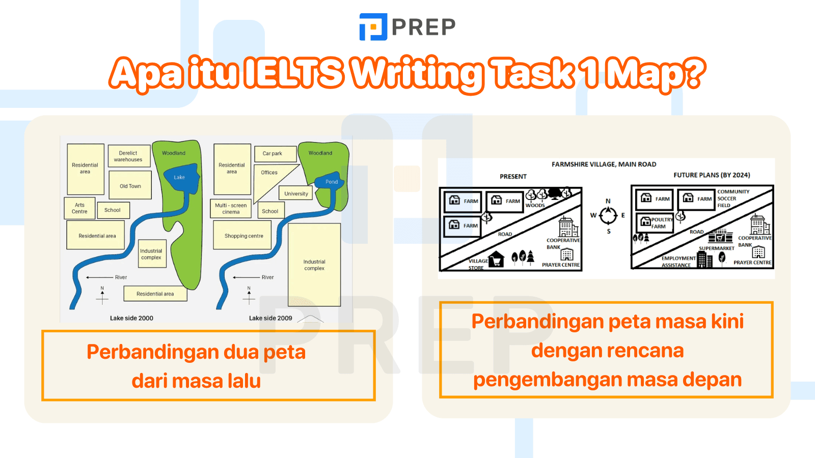 Apa itu IELTS Writing Task 1 Map?