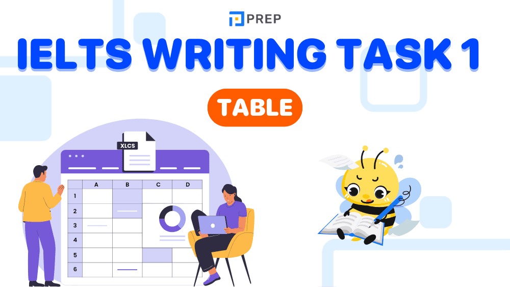 Kunci Sukses IELTS Writing Task 1 Table