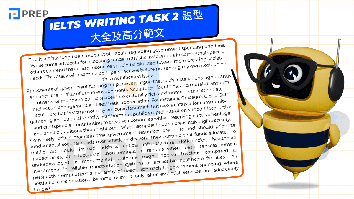 IELTS Writing Task 2 題型大全及高分範文