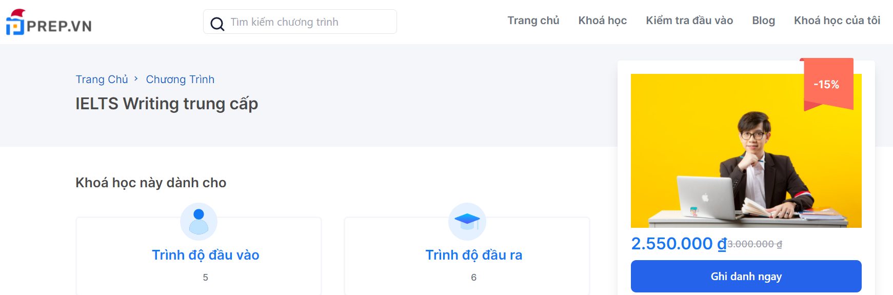 IELTS Writing trung cấp