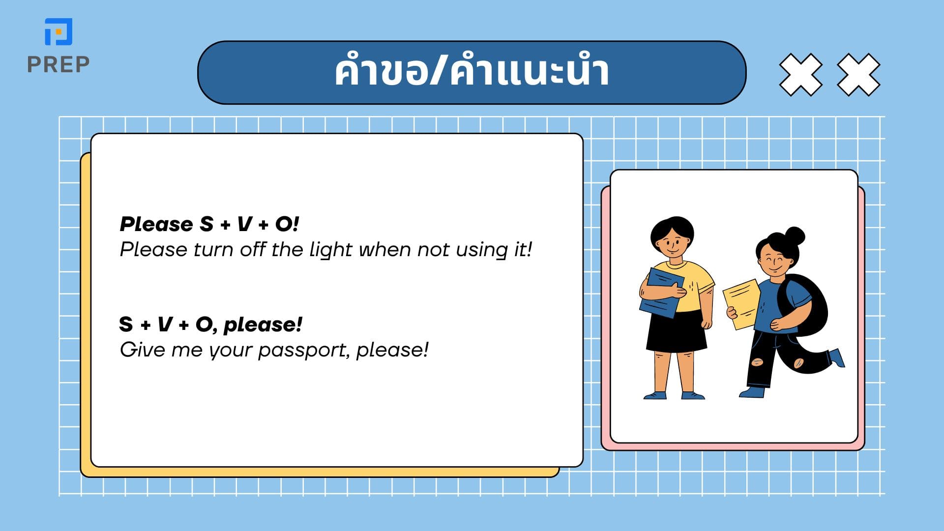 Imperative sentence ในภาษาอังกฤษ: โครงสร้างและแบบฝึกหัด