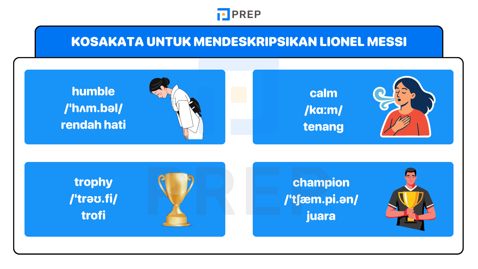 Perkaya Deskripsi Messi dengan Kosakata yang Lebih Akurat & Hidup
