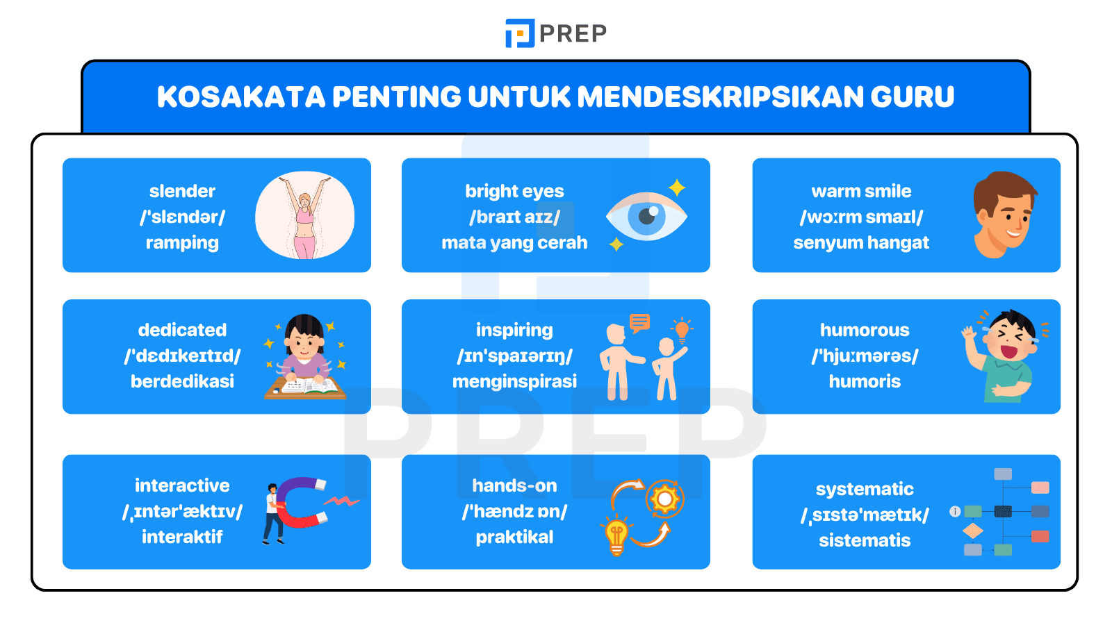 Pilihan Kata yang Membuat Deskripsi Guru Favorit
