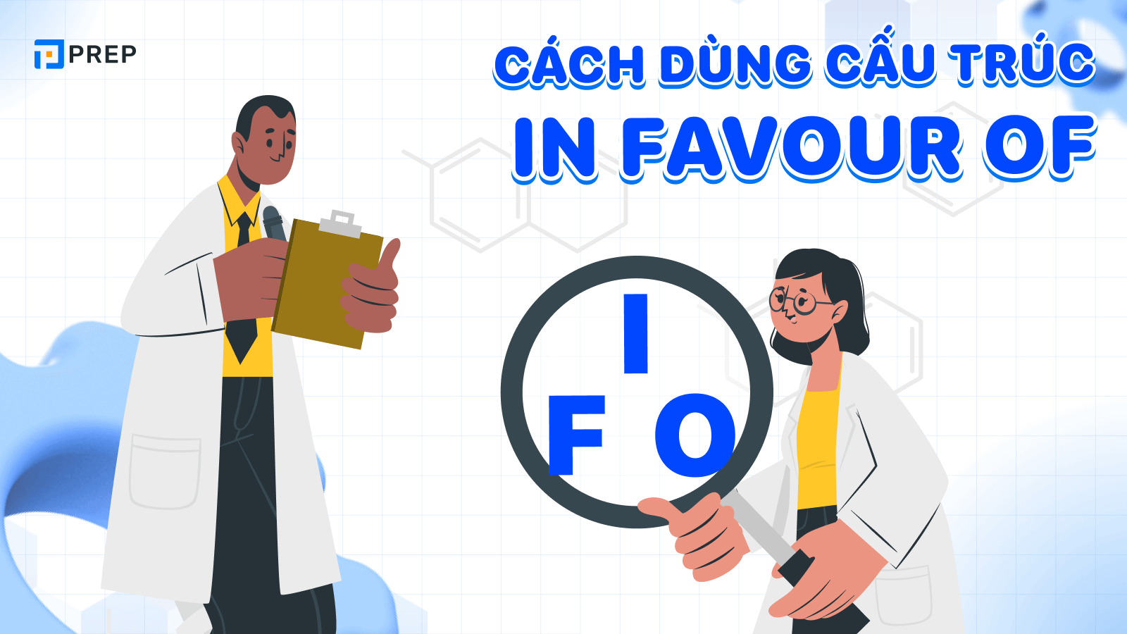 In favour of là gì?