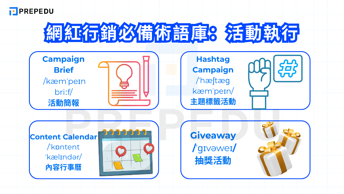 網紅行銷必備術語庫：活動執行