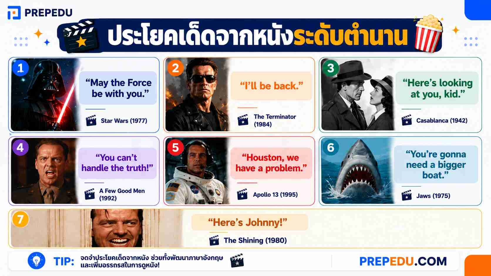 ประโยคเด็ดจากหนังระดับตำนาน