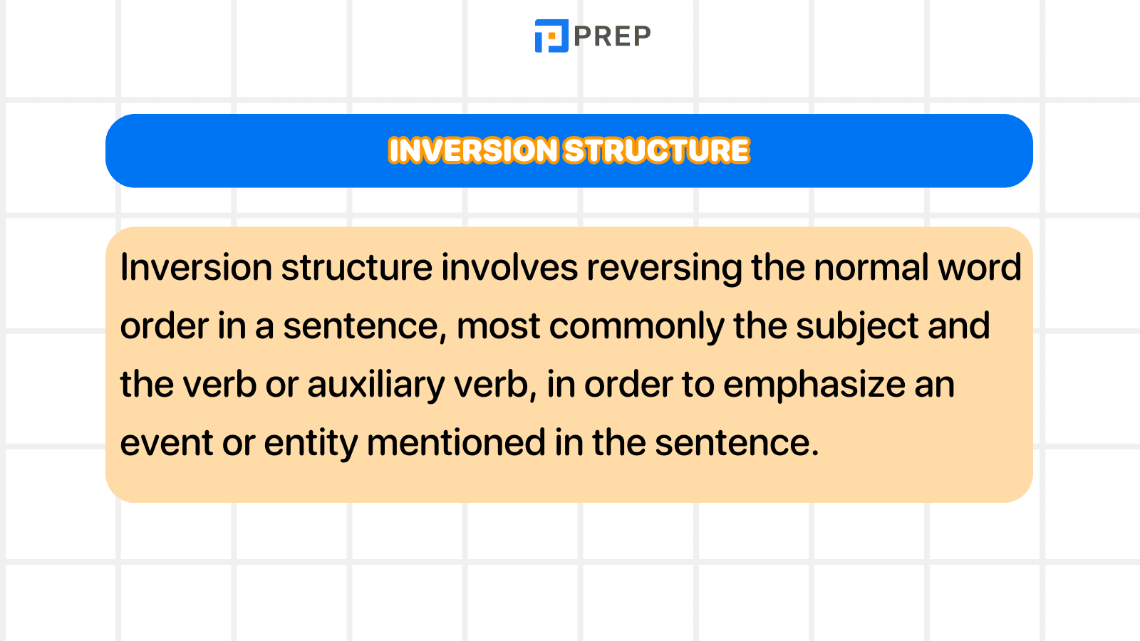 Inversion structure