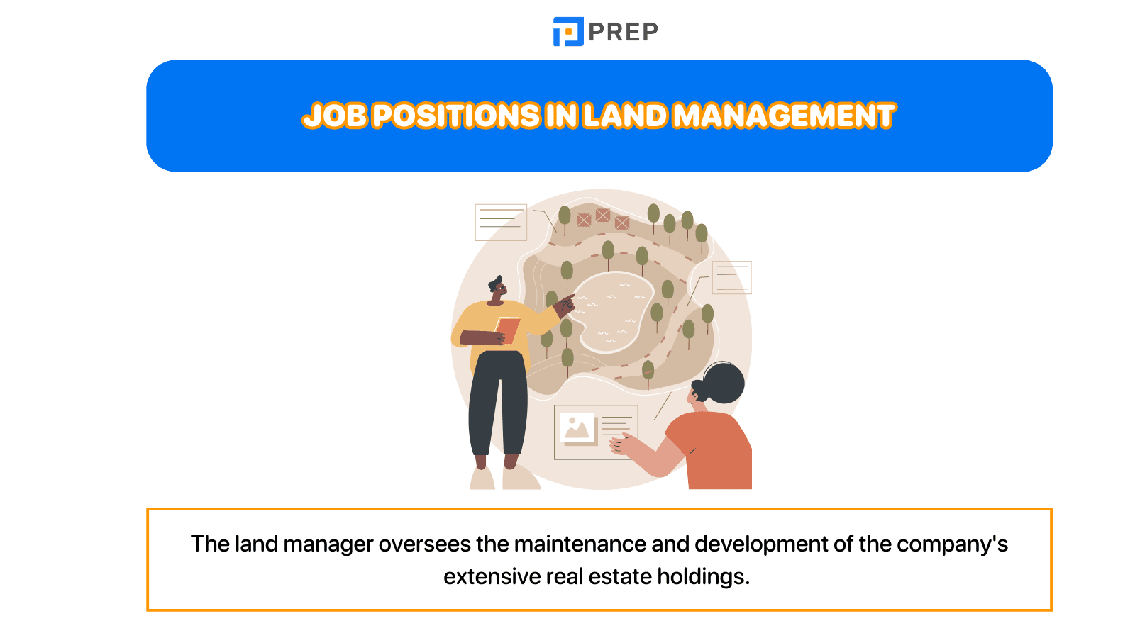 Job positions in land management