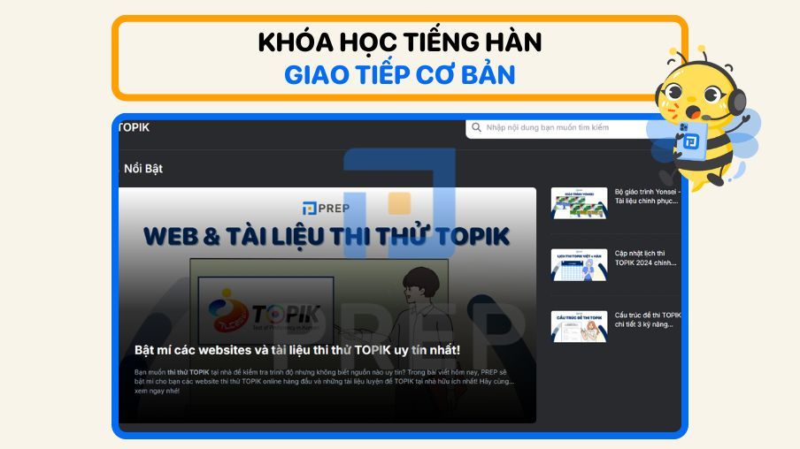 10+ khóa học tiếng Hàn giao tiếp từ cơ bản đến nâng cao